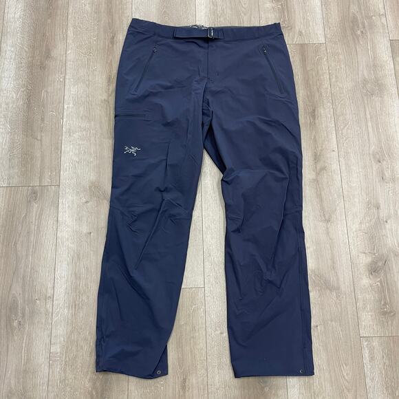 Arc'teryx Gamma Pants Navy Womens Size 16 Cargo B6
